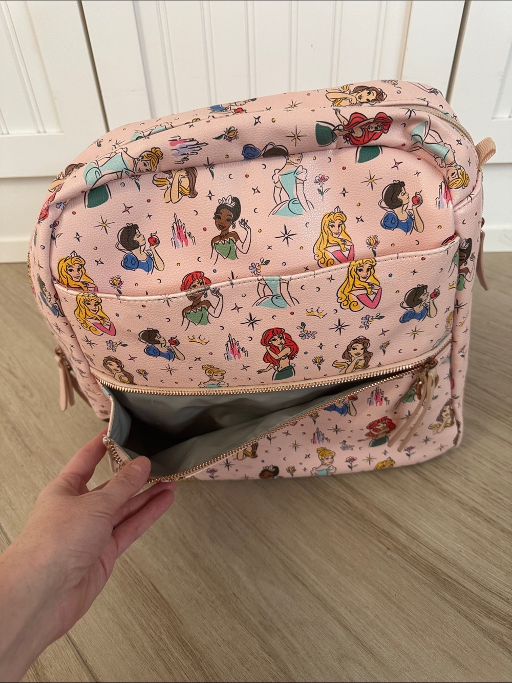 Petunia Picklebottom Disney Princess Meta Backpack Diaper Bag - Picture 2 of 15